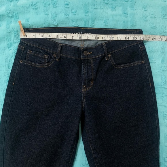 Old Navy Mid Rise Straight leg Jeans Sz 10 - Picture 8 of 12